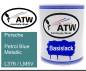Preview: Porsche, Petrol Blue Metallic, L376 / LM5V: 1L Lackdose, von ATW Autoteile West.